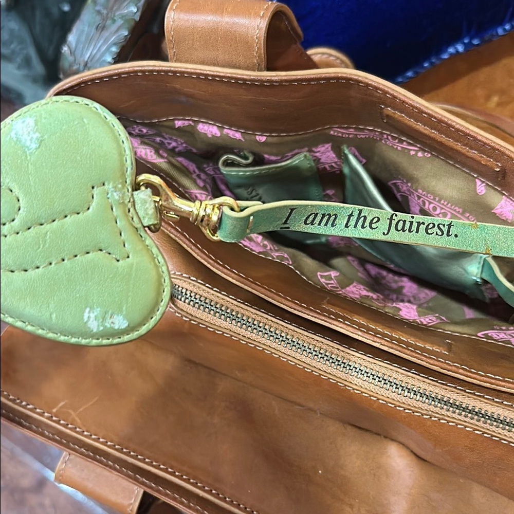 Juicy Couture Brown and Gold Satchel with Timeless Elegance - Picture 9 of 14